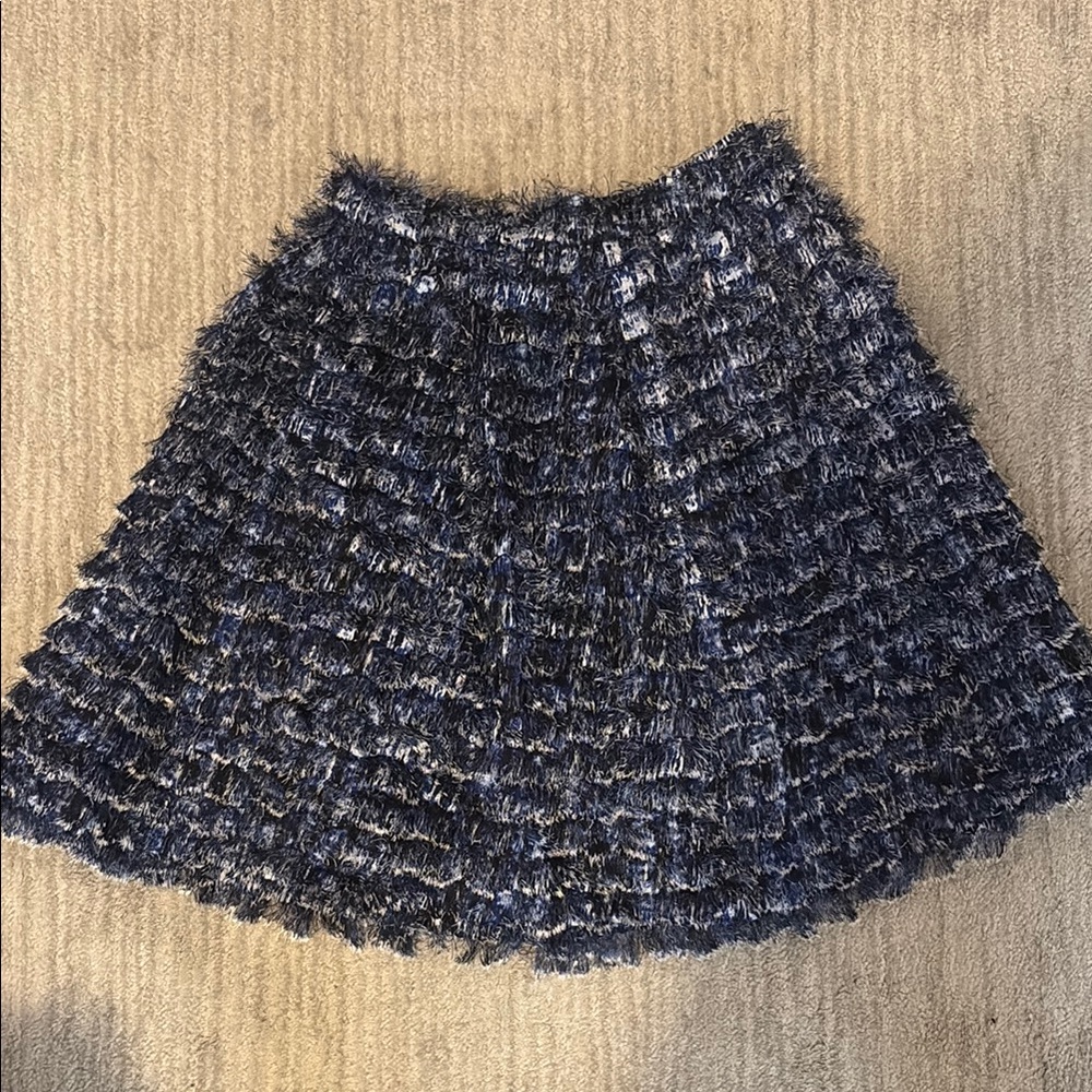 Proenzer Schouler fringe mini skirt